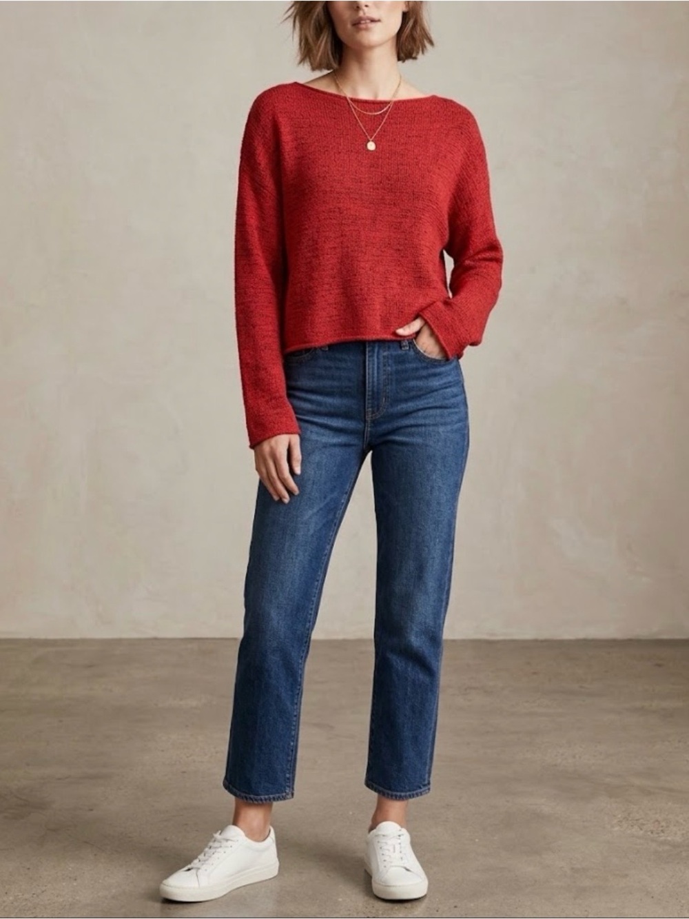 Madewell Red Sweater
